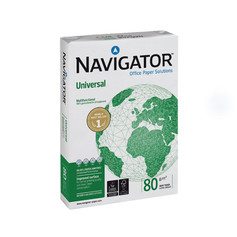 Papīrs NAVIGATOR Universal A5 80g/m2, 500 loksnes/iepakojumā