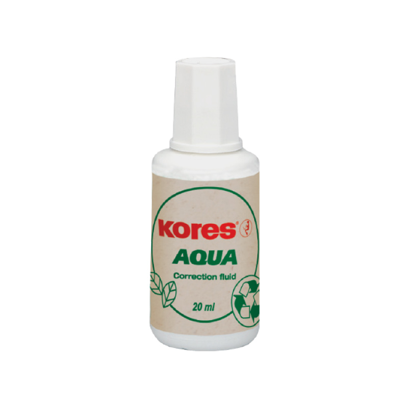 Korekcijas tepe KORES Aqua uz ūdens bāzes 20 ml