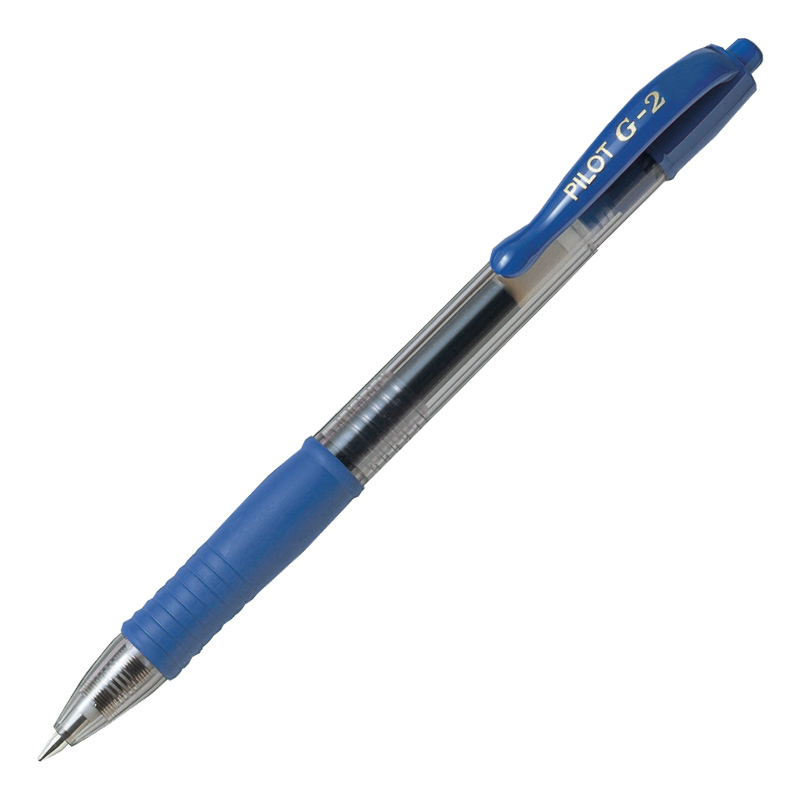 Gela pildspalva PILOT G-2 0.5mm zila tinte