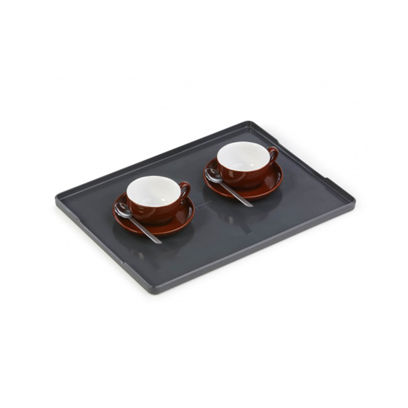 Paplāte DURABLE Coffee Point Tray, 329 x 242 x 15 mm, tumši pelēkā krāsā