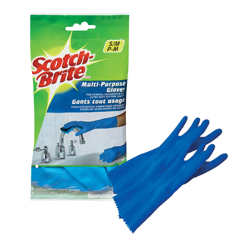 Saimniecības cimdi 3M Scotch-Brite Extra Strong, gumijas, izmērs M