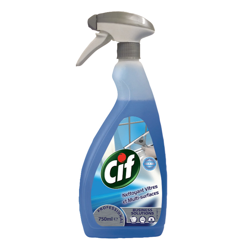 Universāls virsmu tīrīšanas līdzeklis CIF Professional Window and Multisurface cleaner, 750 ml