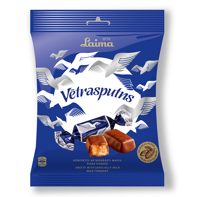 Konfektes LAIMA Vētrasputns, 160 g