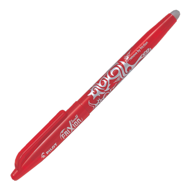 Pildspalva rolleris dzēšama PILOT FRIXION, sarkana tinte